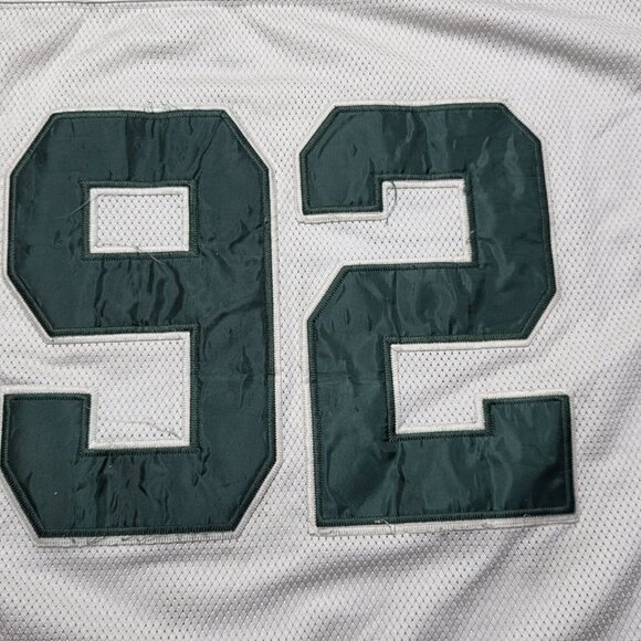 Mitchell & Ness Throwbacks Sewn Stitched Reggie White #92 White Jersey size 58 - Picture 11 of 11